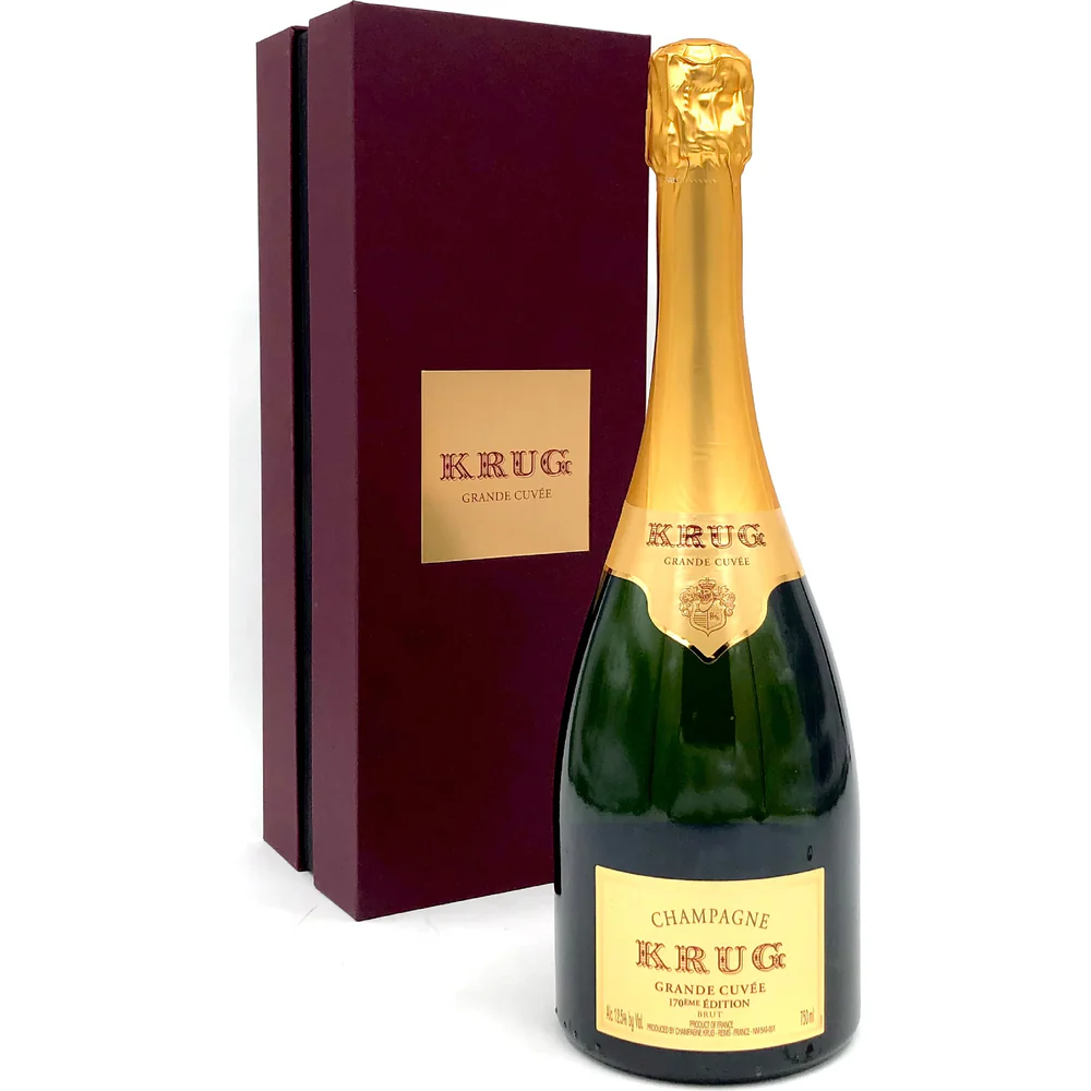 Krug Champagne Brut Grande Cuvee 172nd Edition W/ Gift Box - Nestor Liquor