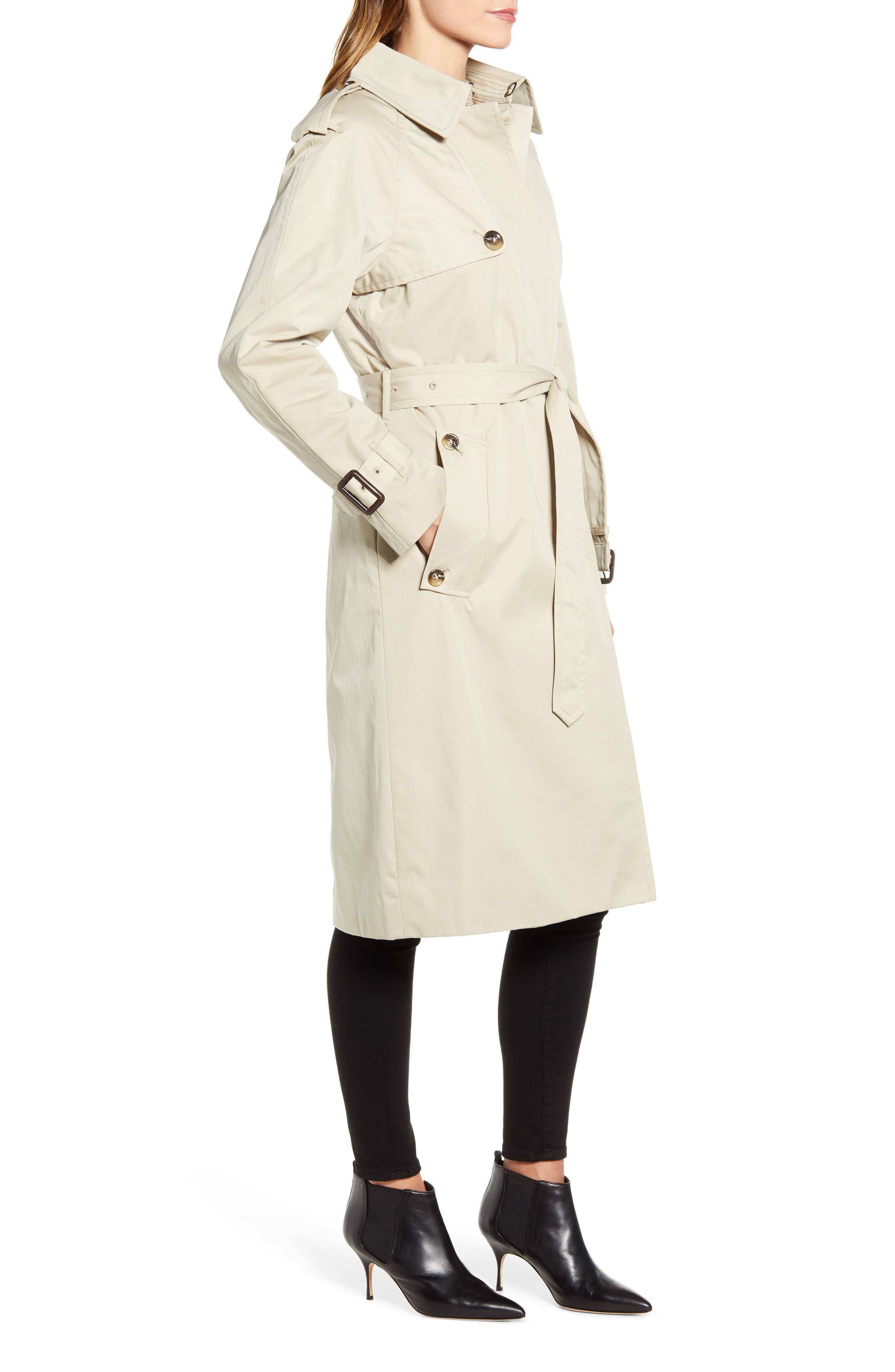London Fog Megan Heritage Trench Coat with Removable Lining