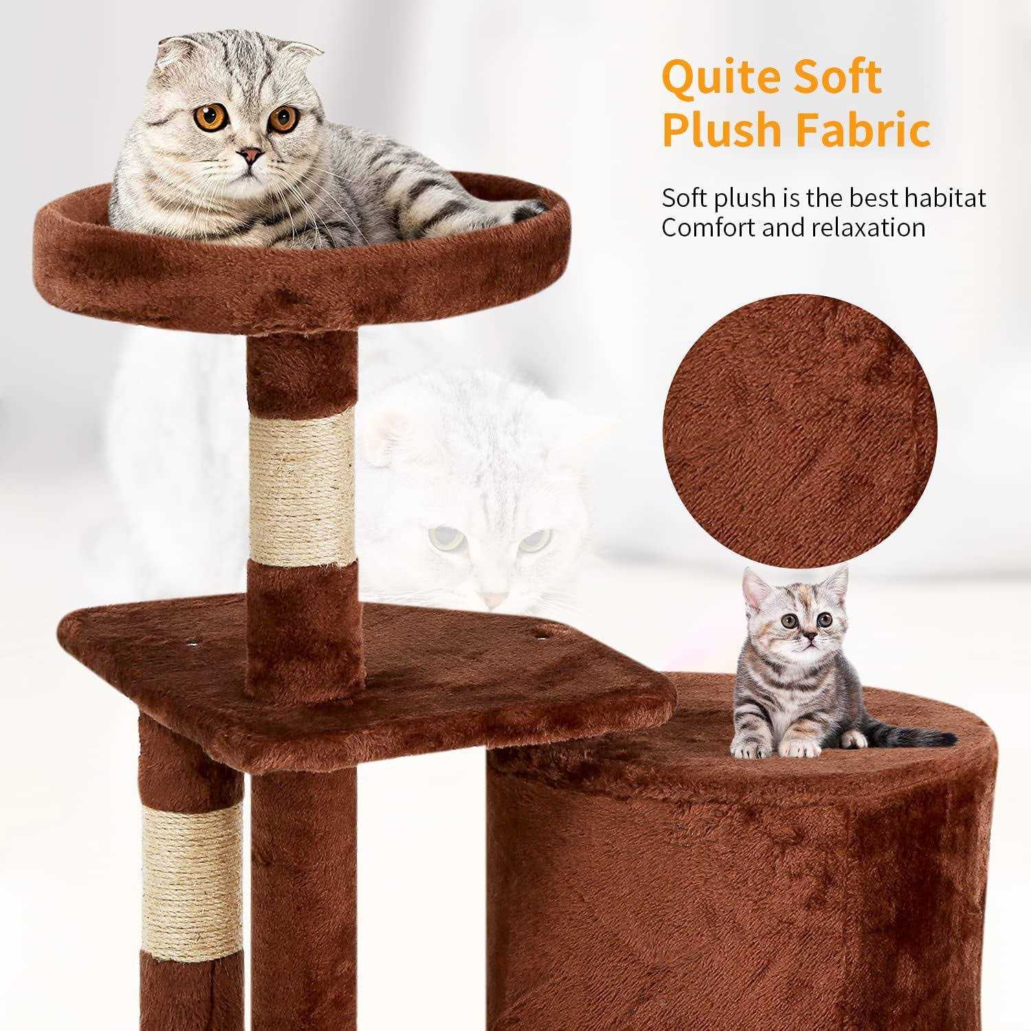 BestPet 36 Cat Tree Cat Tower Cat Condo Multi-Level - Pet Supplies online store