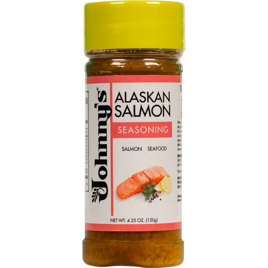 Johnny's Alaskan Salmon Seasoning, 4.25-oz, 6 pack
