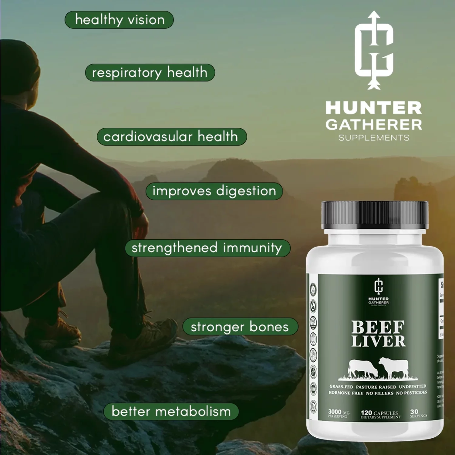 Grass-Fed Beef Liver