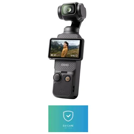 Osmo Pocket 3 Gimbal Camera, Bundle with Care Refresh 2-Year Plan Card
