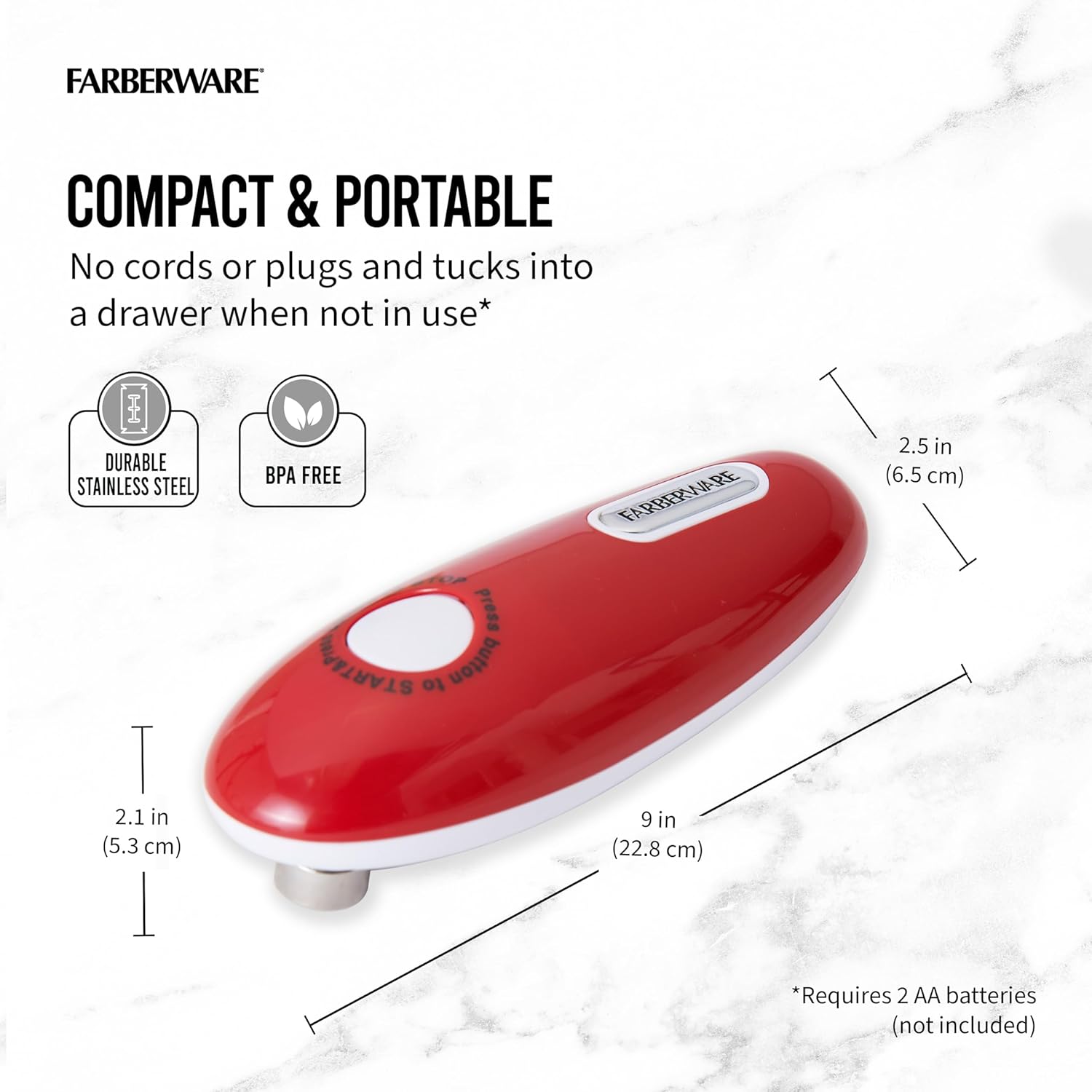 Farberware Hands-Free Automatic Can Opener