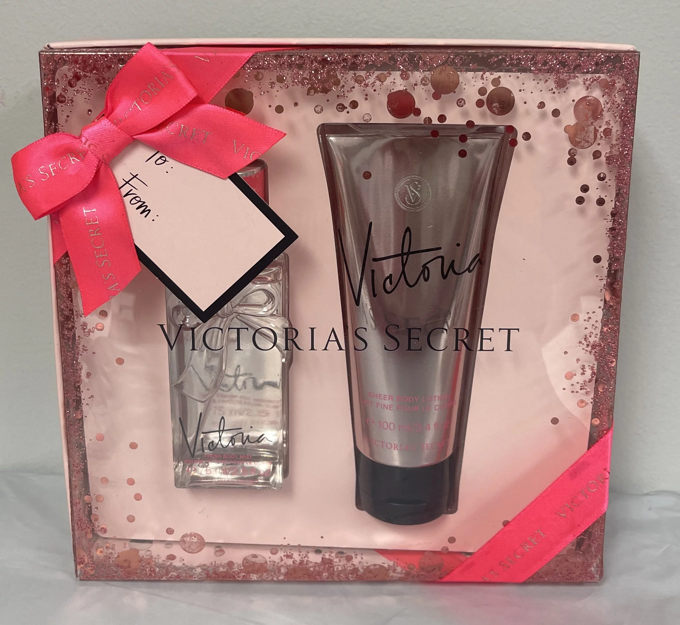 Victoria's Secret Victoria Mist and Lotion Gift Set Holiday Gift