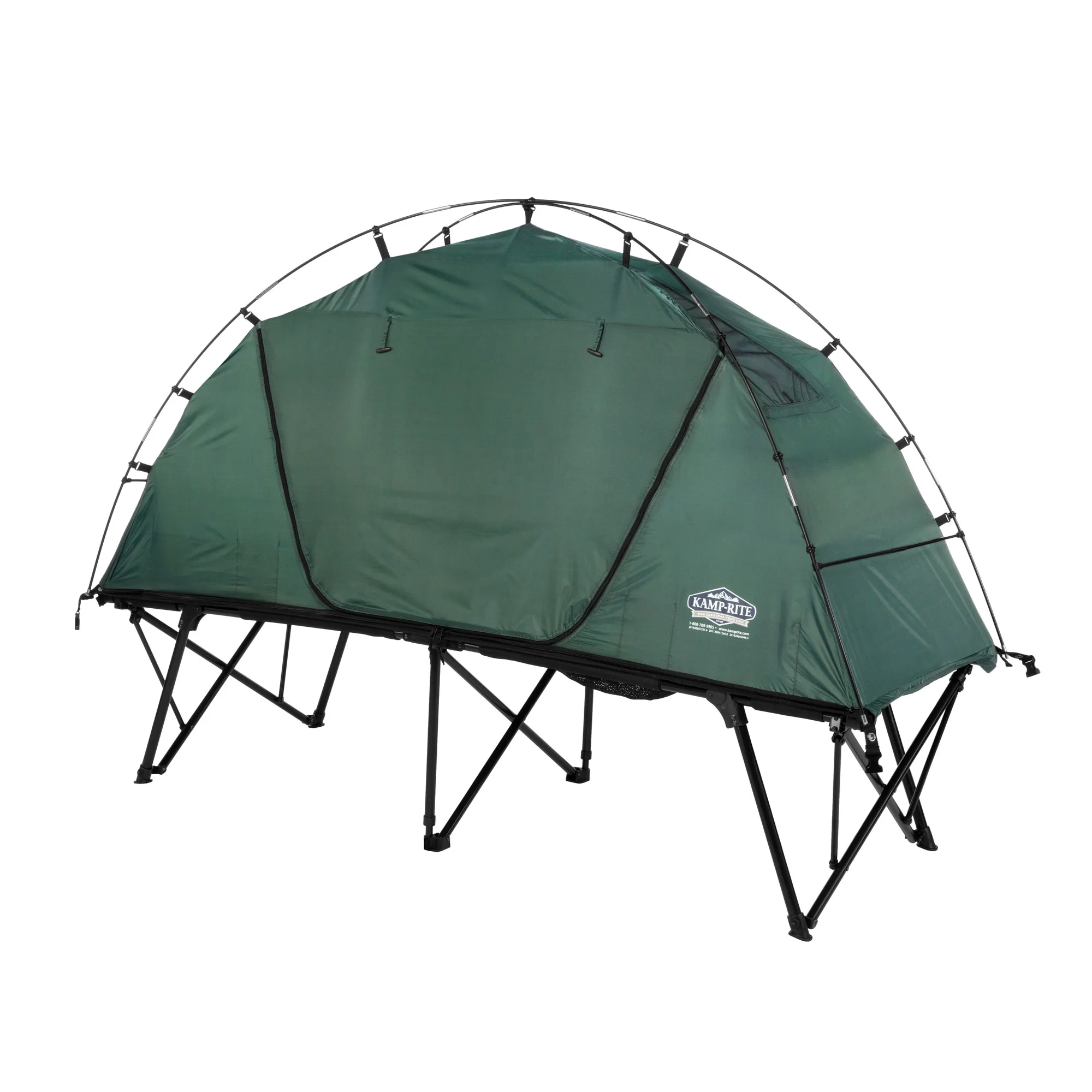 Kamp Rite XL Standard Compact Collapsible Backpacking Camping Tent Cot (2 Pack)