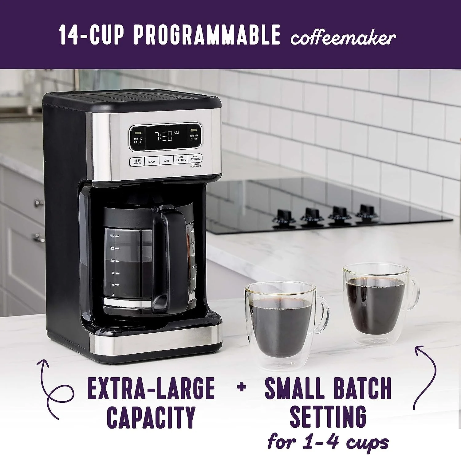 14-Cup Programmable Coffee Maker