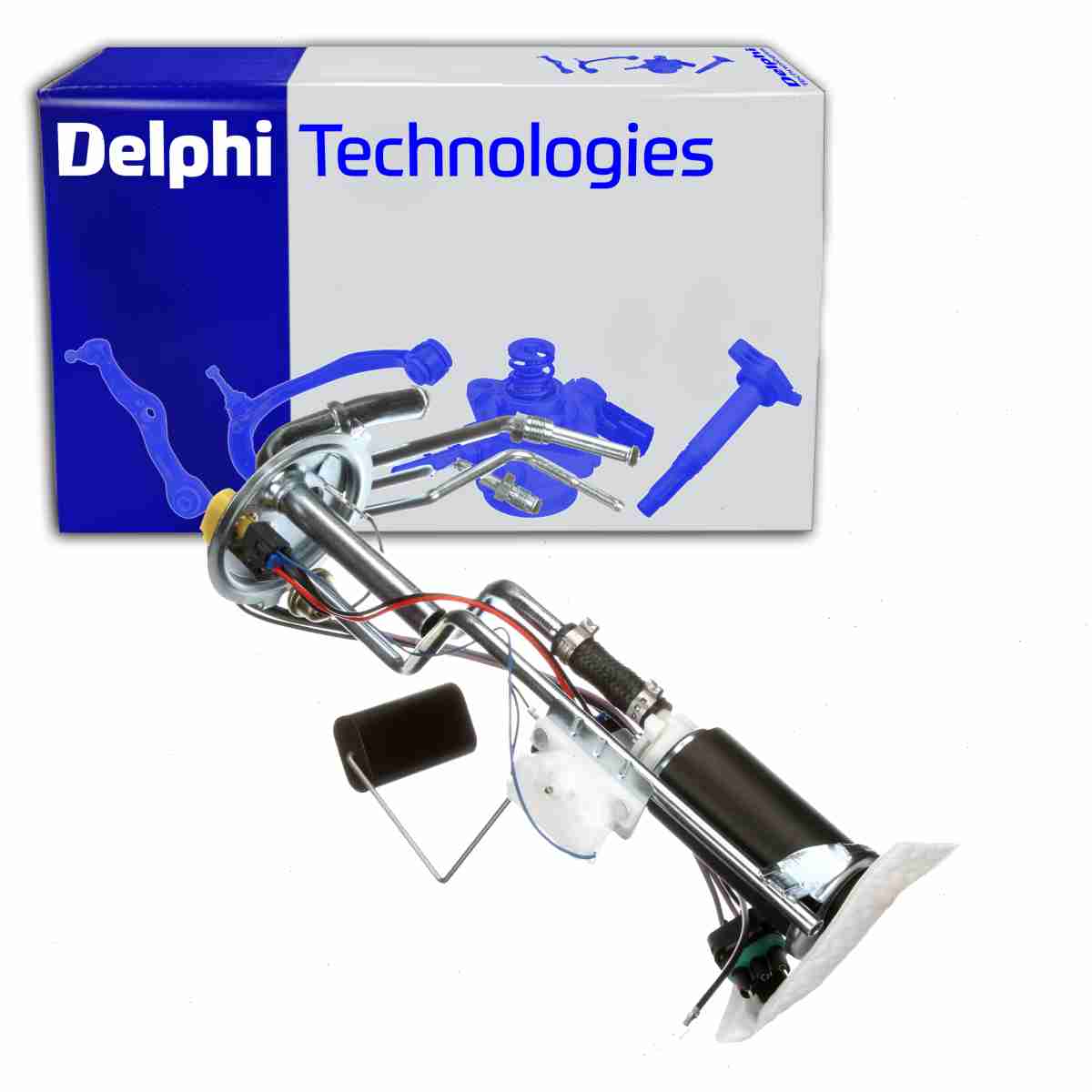 Delphi Fuel Pump & Sender Assembly compatible with Chevrolet C1500 4.3L 5.0L 5.7L 7.4L V6 V8 1988-1995