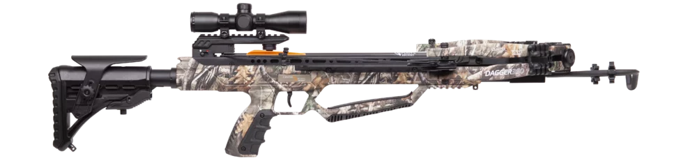 CenterPoint Archery Dagger 390 Compound Crossbow Kit, 390fps, Camo, AXCD190FCK