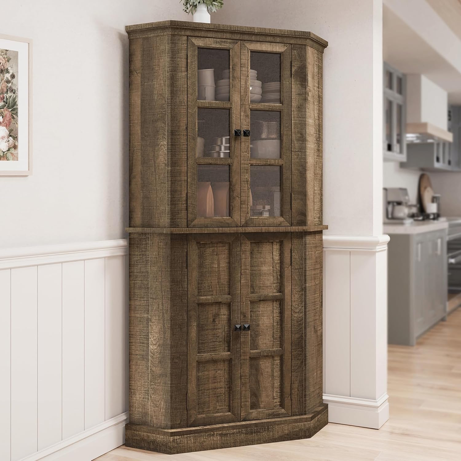 Corner Storage Cabinet, 67