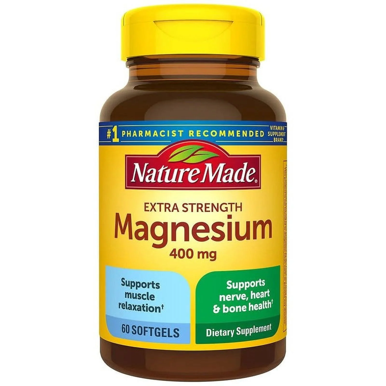 Nature Made Extra Strenght Magnesium 400 mg - 150 Liquid Softgels