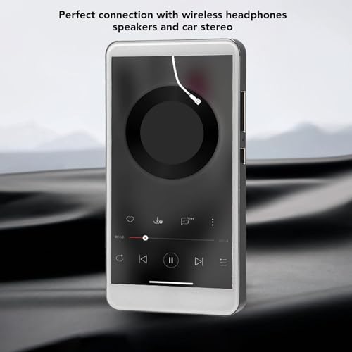 256GB MP3 Player with Bluetooth and, 5.0 Full Touch HD Screen Mp4 Mp3 Player with Speaker, HiFi Sound Music Player, Noise Reduction Music Player (8GB ROM Plus 256GB