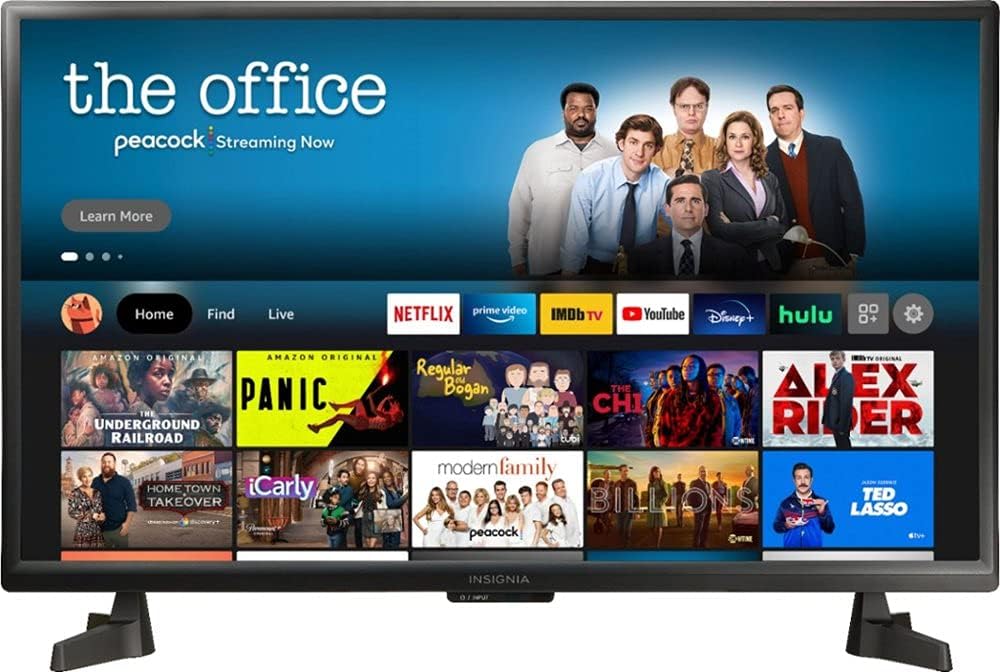 Insignia 24-inch Class F20 Series Smart HD 720p Fire TV (NS-24DF310NA21, 2020 Model)