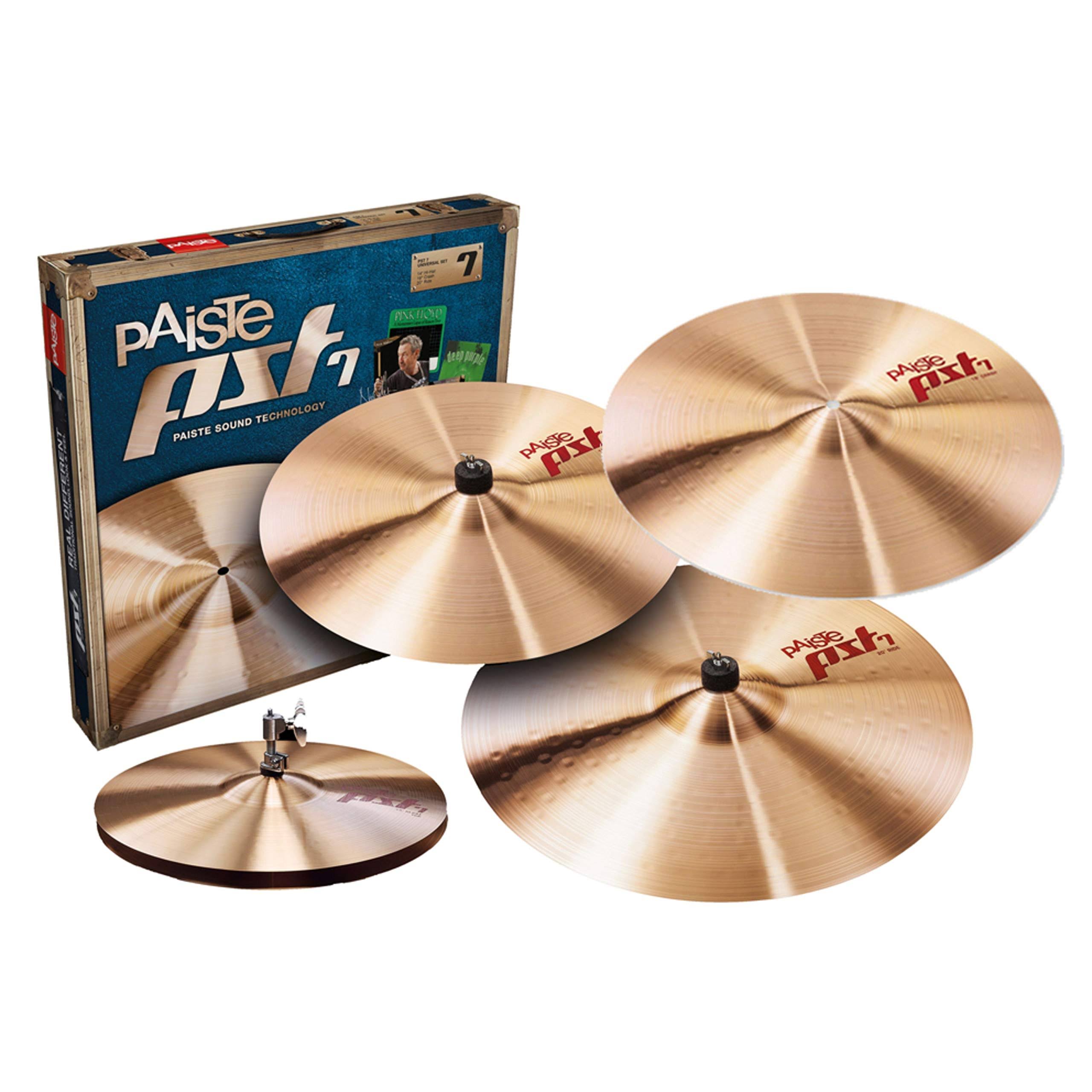 Paiste PST 7 Session Cymbal Set - Free 16x22 Crash