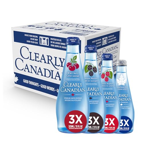 Clearly Canadian Mountain Blackberry Sparkling Water, 11 Fl Oz