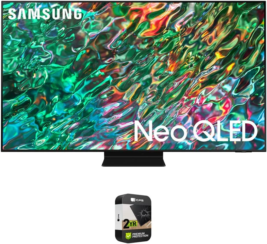 Samsung QN65QN90BA 65 inch Class Samsung Neo QLED 4K Smart Television 2022 Bundle