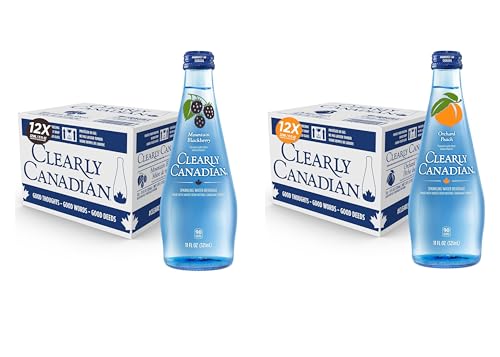 Clearly Canadian Mountain Blackberry Sparkling Water, 11 Fl Oz