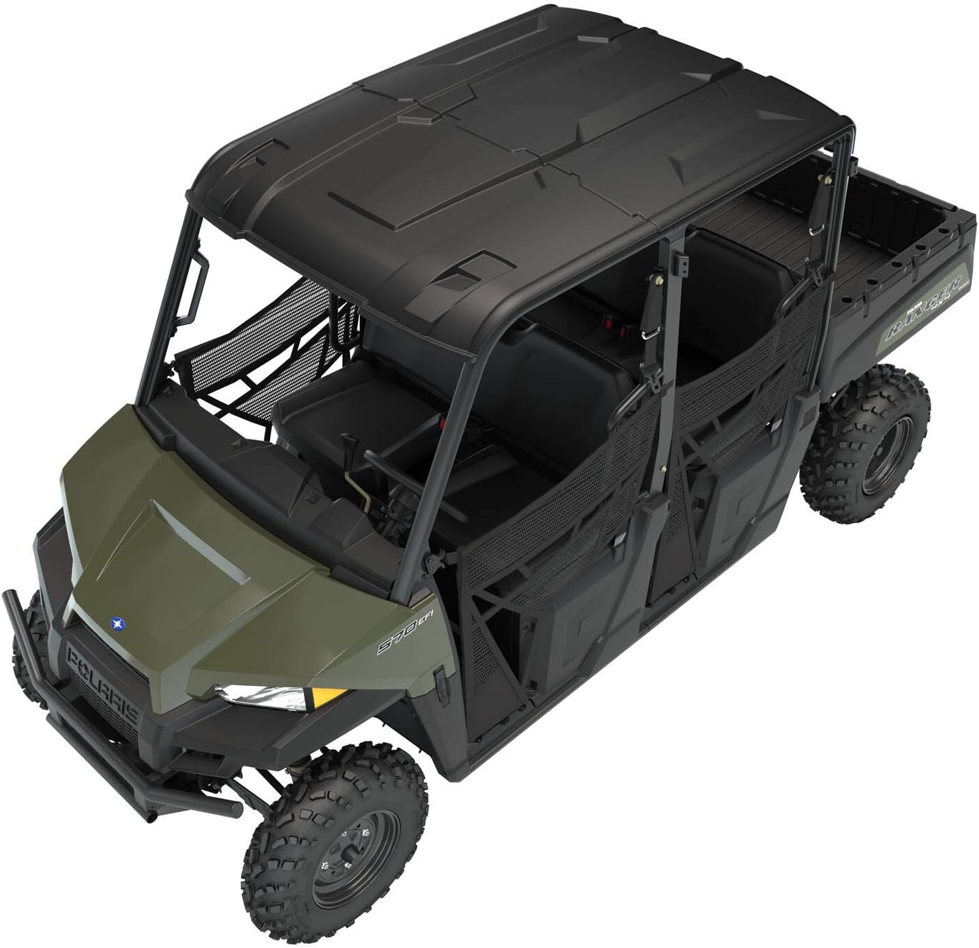 Polaris Off Road Poly Crew Sport Roof, Black