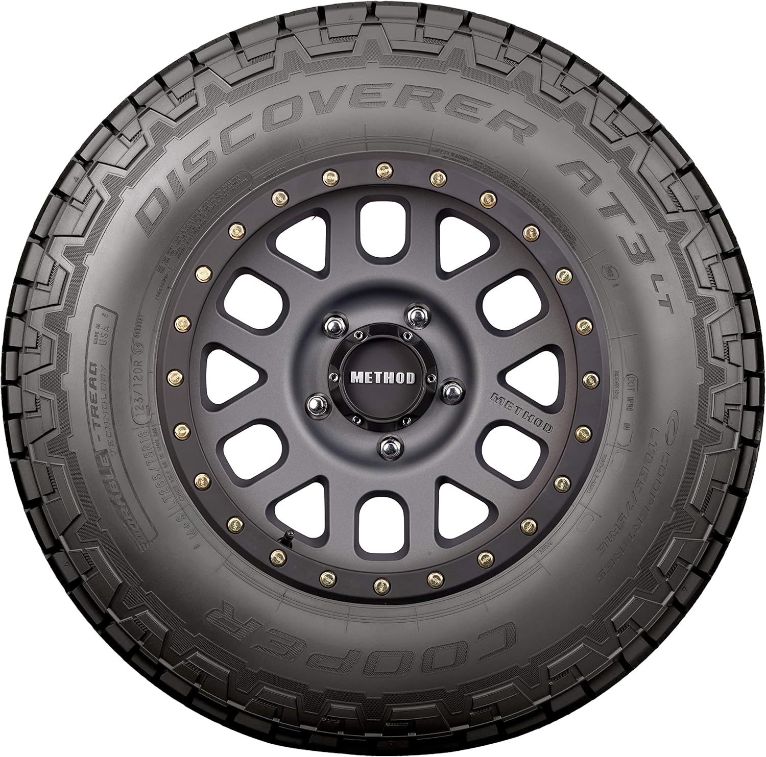Cooper DISCOVERER AT 3 All-Terrain Radial Tire - 265/65R18 122R