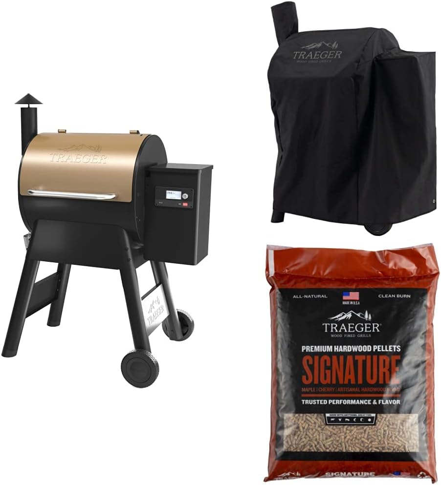 Traeger Grills Pro Series 575 Wood Pellet Grill and Smoker with Wifi, App-Enabled, Bronze