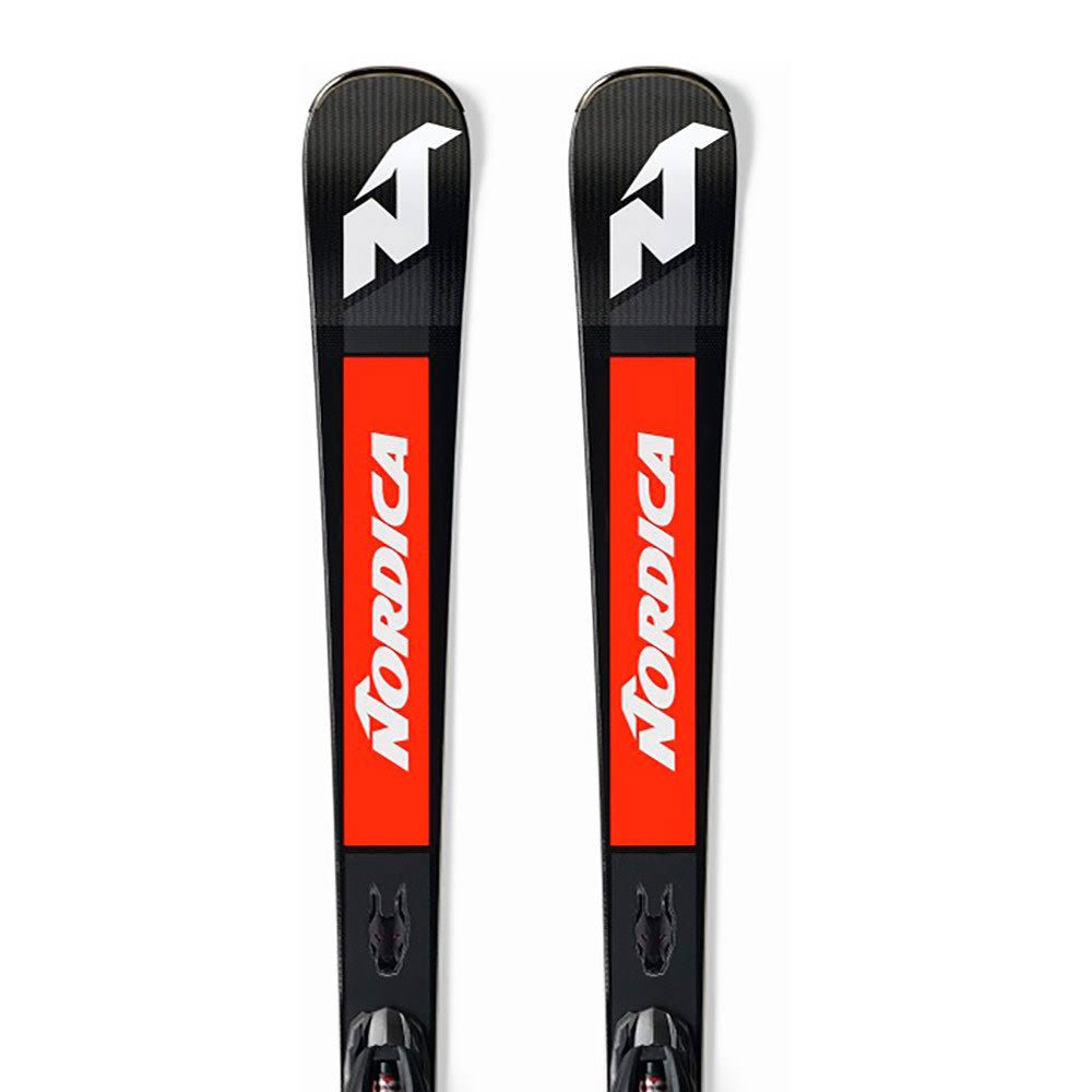 Nordica Dobermann SLR RB+XCELL14 FDT - Black/Red - Skis 155