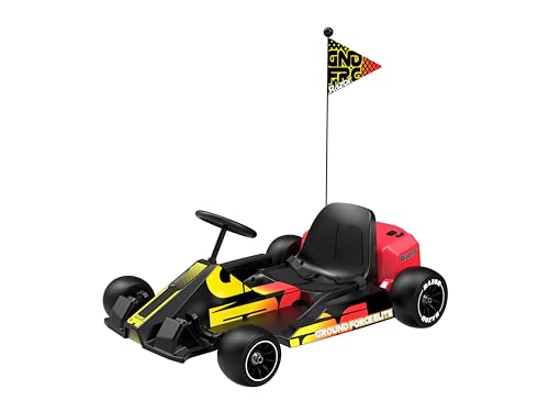 Razor Ground Force Elite - Electric Go-Kart for Ages 13+, Up to 14 MPH, Up to 40 Minutes of Continuous Use, 350-watt Hub-Driven Motor, Forward/Reverse Drive Switch, 36V Rechargeable Battery