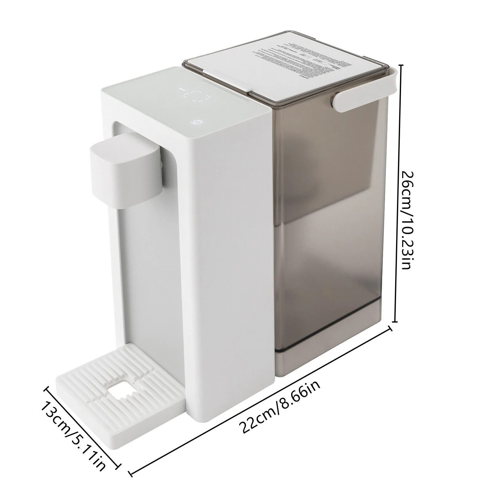 Instant Hot Cold Water Dispenser Countertop Water Cooler Dispenser 5 Temperature