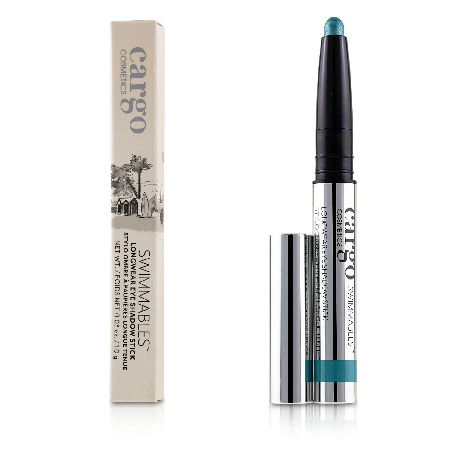 Cargo Swimmables Longwear Eye Shadow Stick - # Glacier Bay 1g/0.03oz