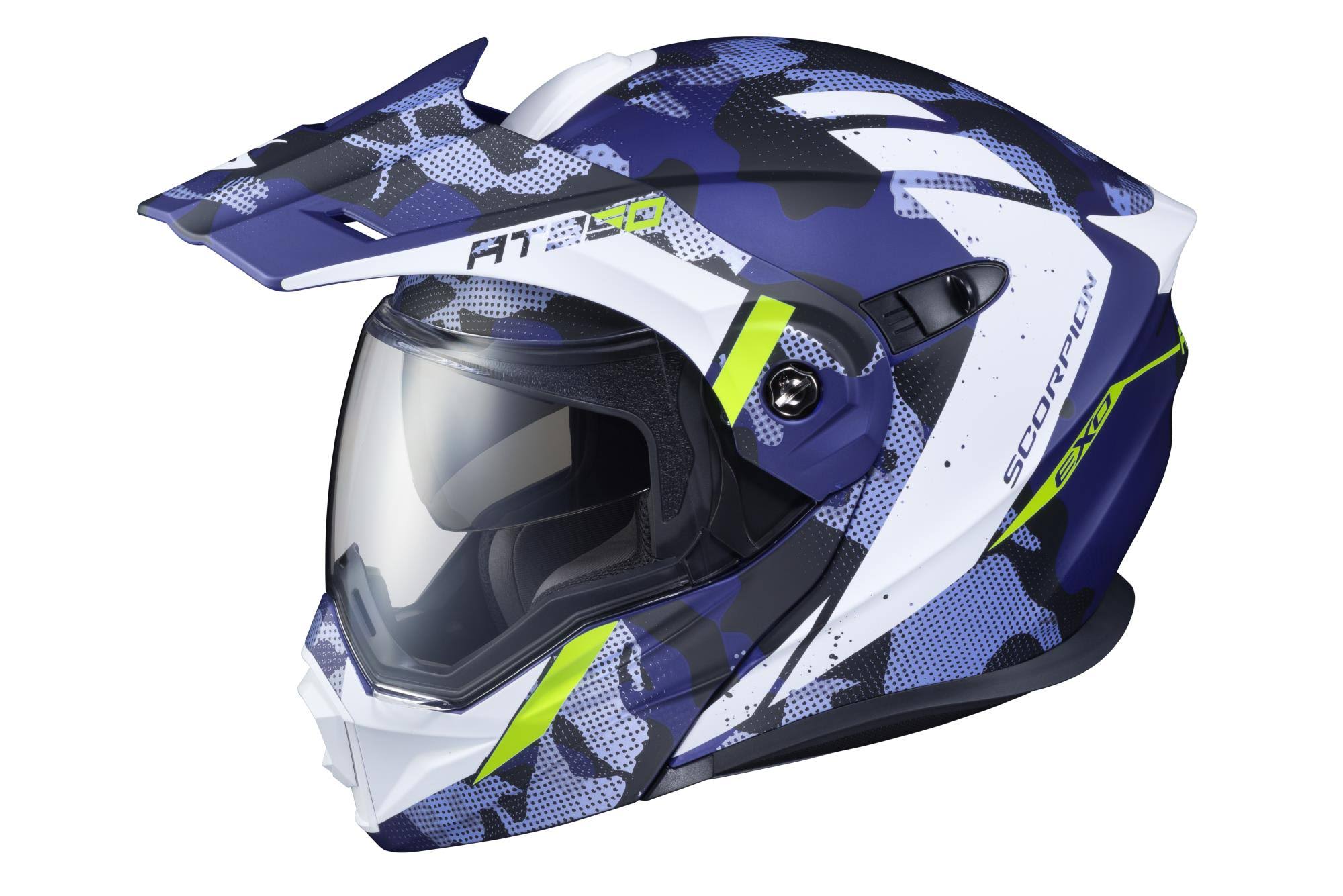 Scorpion EXO-AT950 Outrigger Cold Weather Dual Pane Helmet - Matte Blue - Large