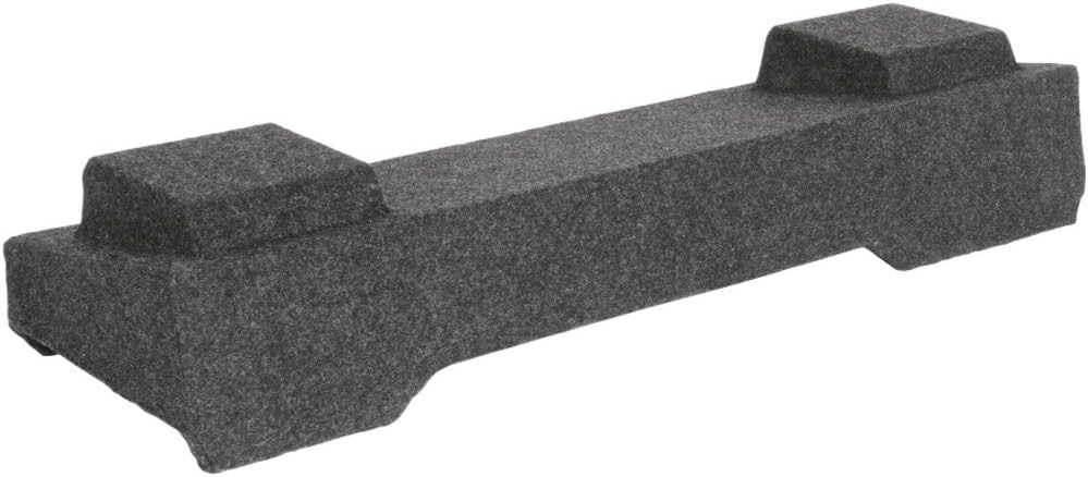 Bbox Dual 10 Inch Subwoofer Sealed Enclosure - Fits 1999-2006 Chevrolet/GMC Crew Cab - Heavy Duty Car Subwoofer Boxes & Enclosures - Subwoofer Box Improves Audio Quality, Sound and Bass - Charcoal