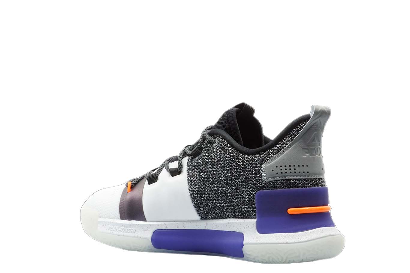 [E94451] Mens Peak Taichi Flash Lou Williams Team White Purple Basketball Shoes - 7