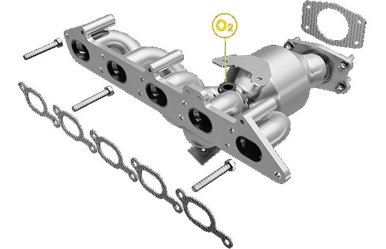 MagnaFlow 24425 - Catalytic Converter Fits select: 2001-2005 VOLVO V70, 2001-2005 VOLVO S60