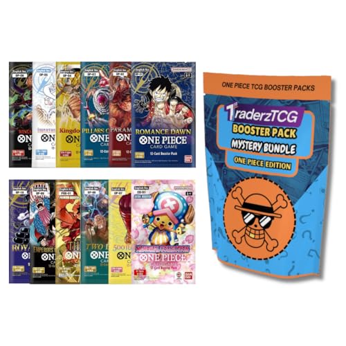One Piece TCG English Booster Pack Bundle – (5 Pack English) - Perfect for One Piece Cards Game Fans, Anime Collectors, and TCG Enthusiasts