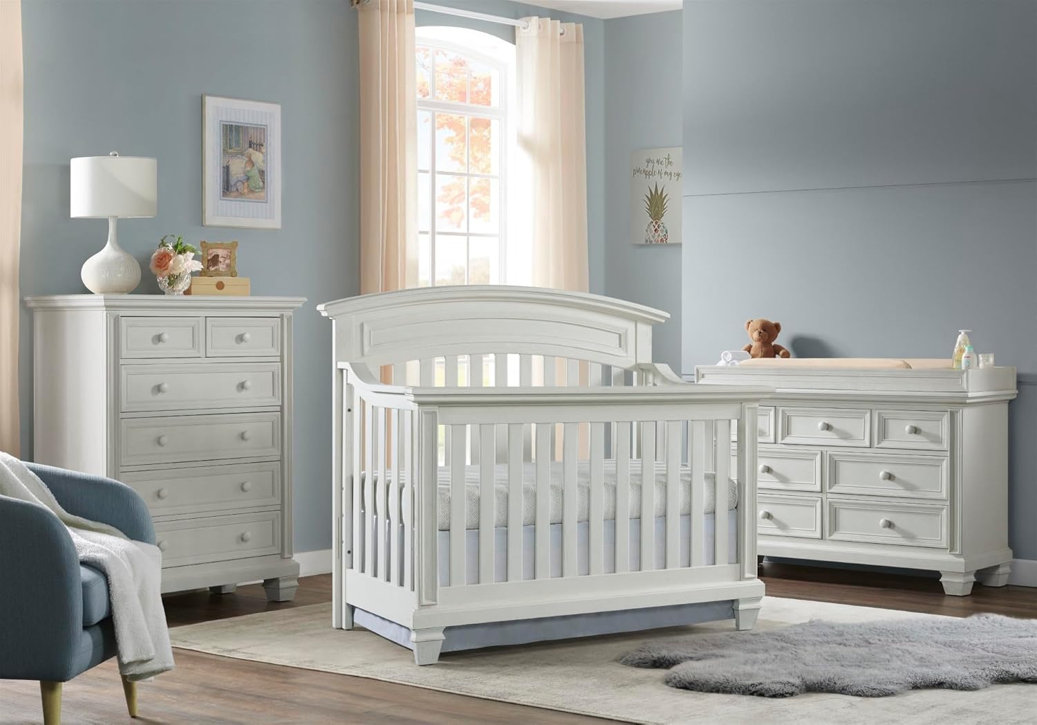Oxford Baby Richmond Chest, Oyster White