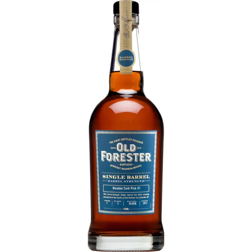 Old Forester Single Barrel Barrel Strength Bourbon Whiskey Warehouse K Floor 8 Kroger Pick 134.5 - Nestor Liquor