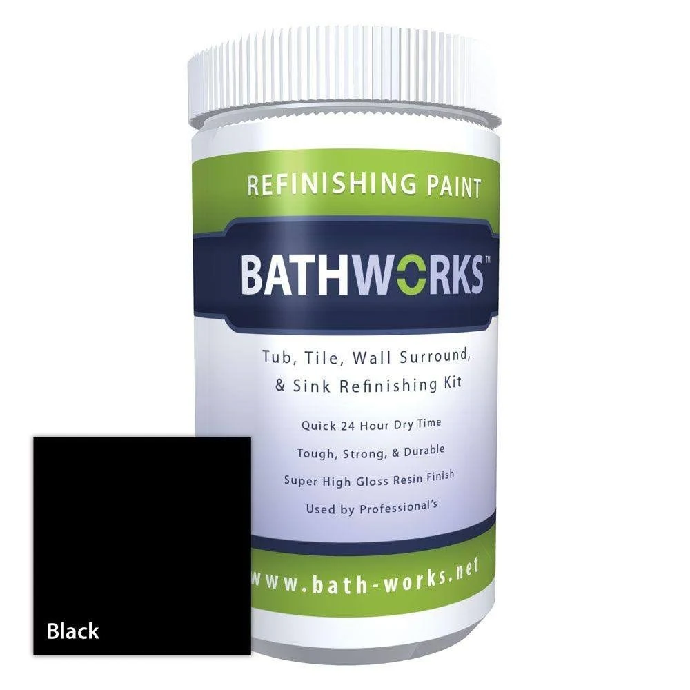 Bathworks DIY Bathtub u0026 Tile Refinishing Kit w/Non-Slip Protection