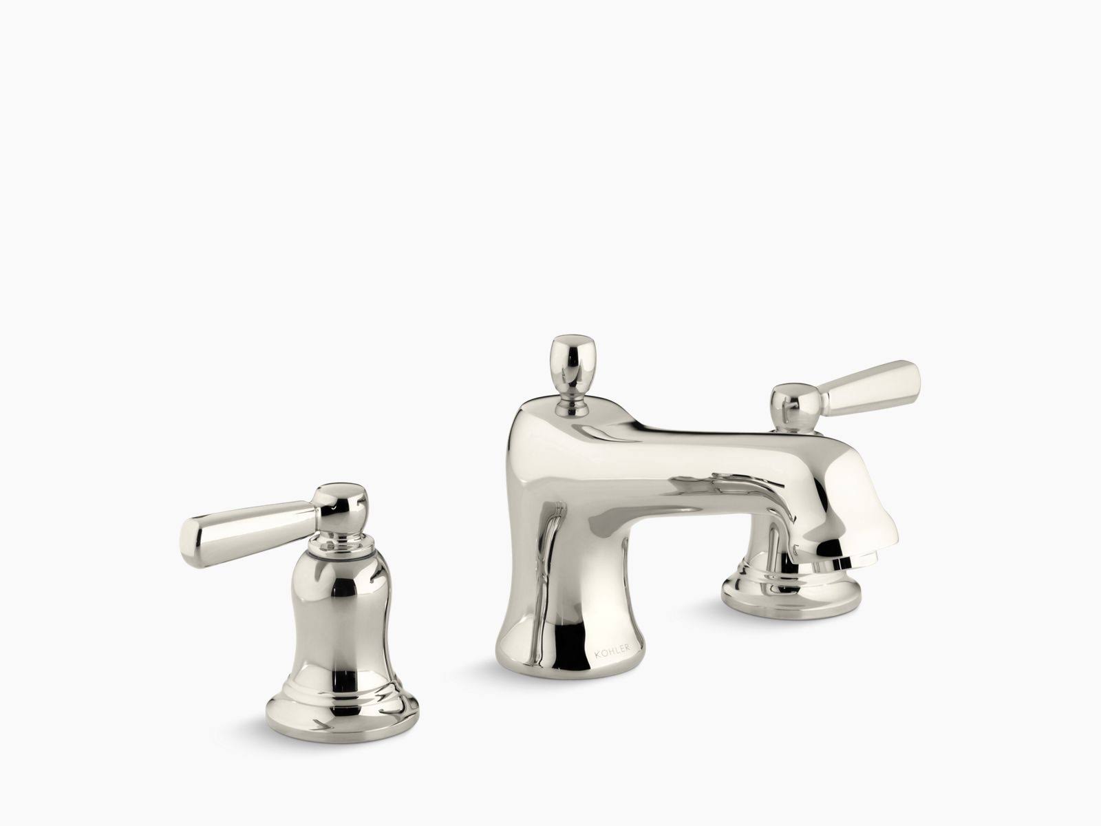 Kohler K-T10592-4-SN Bancroft Deck Mount Bath Faucet Trim
