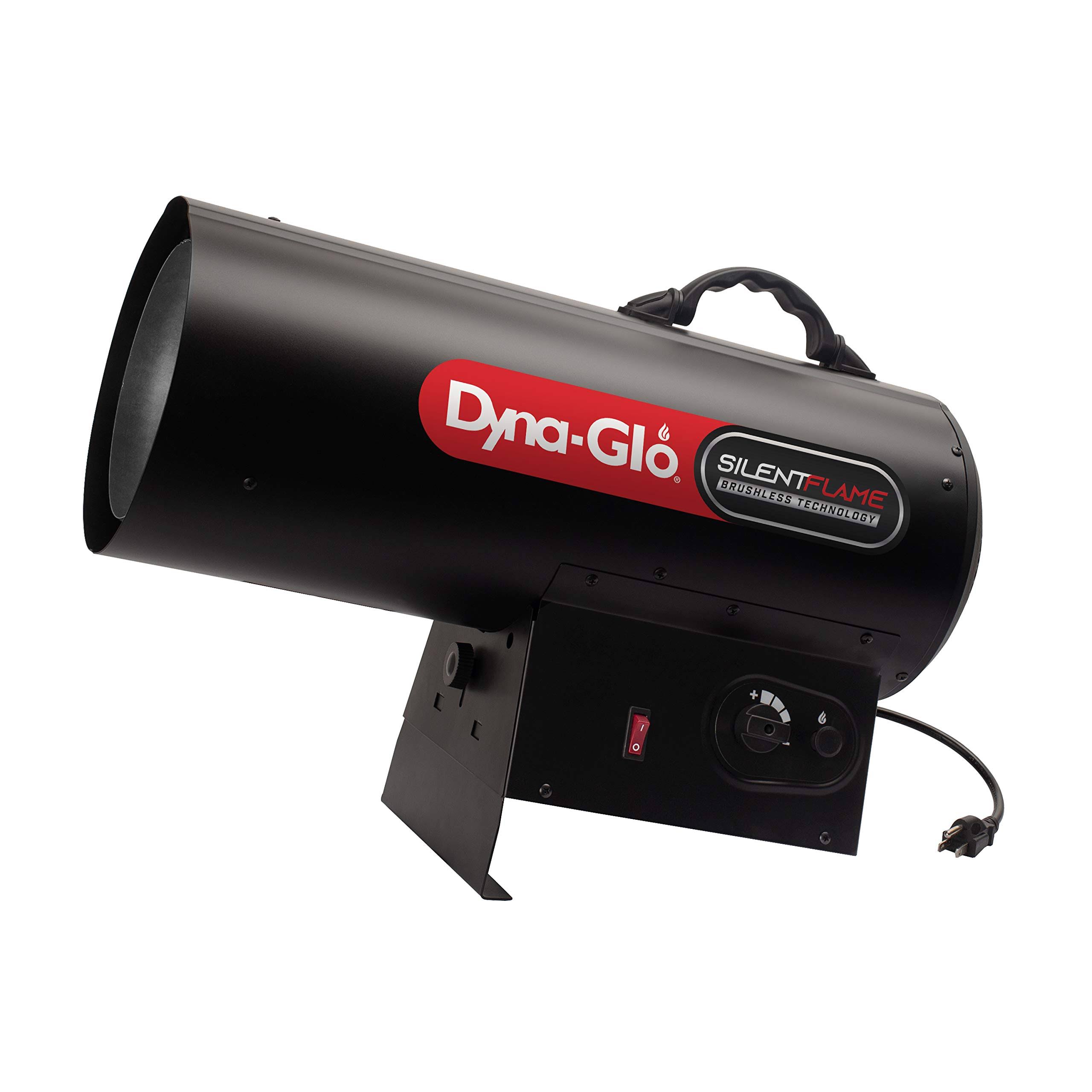 Dyna-Glo 125,000-btu Quiet Portable Forced Air Propane Heater, Black