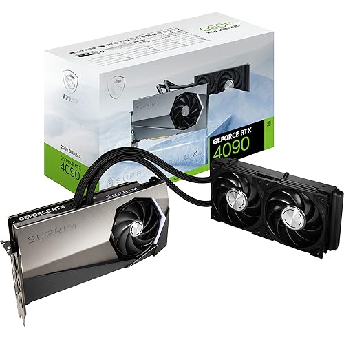 MSI NVIDIA GeForce RTX 4090 Suprim X 24GB GDDR6X Graphics Card