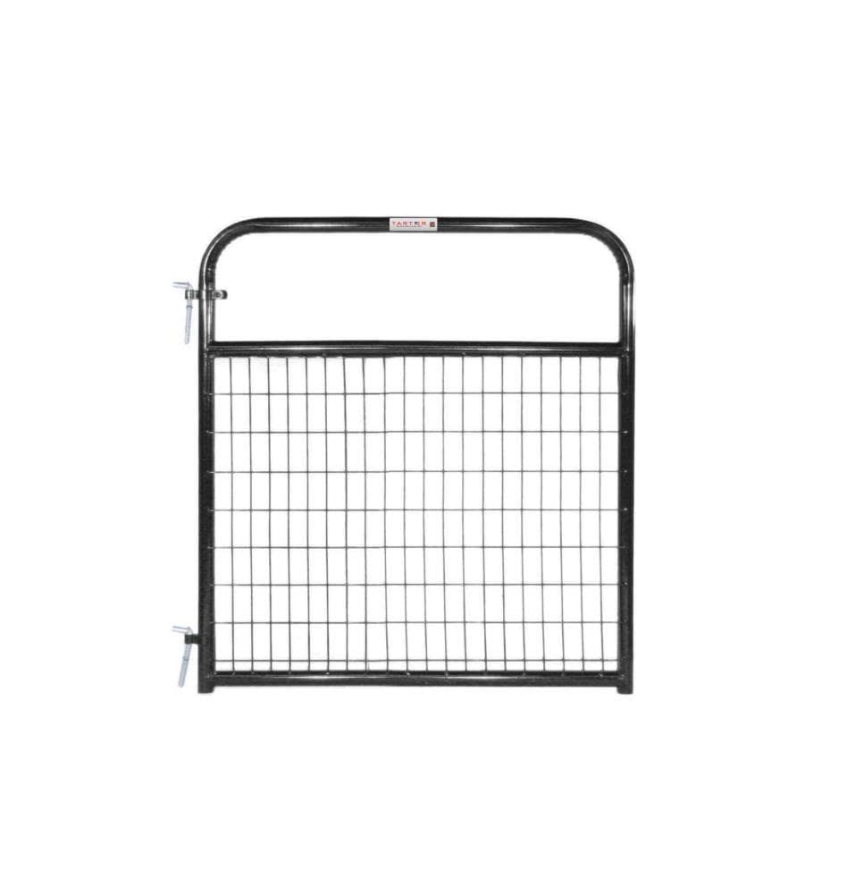 Tarter Wire-Filled Gate Black 4 ft WFGBL4