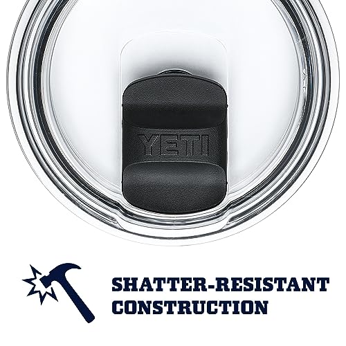 YETI Rambler Lowball, Vacuum Insulated Stainless Steel Stackable Lowball with MagSlider Lid, Stainless Steel, 10 oz (296 ml)