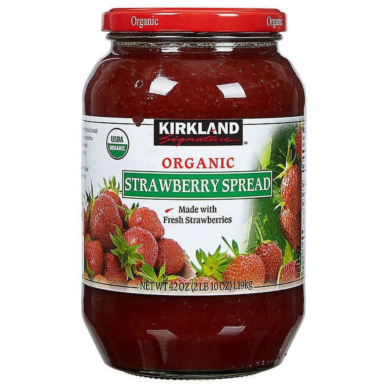 Kirkland Signature Organic Strawberry Spread 42 Ounce