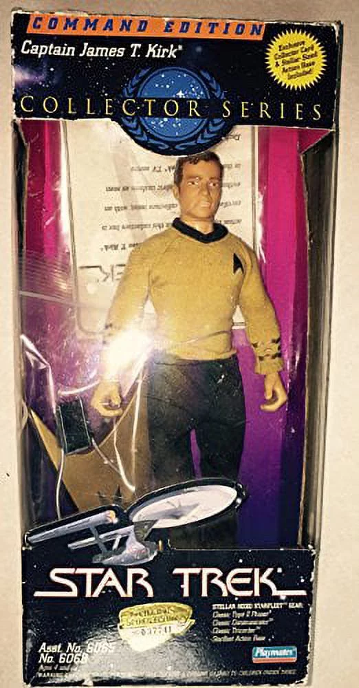 Star Trek Collector Series Command Edition Captain James T Kirk Action Figure