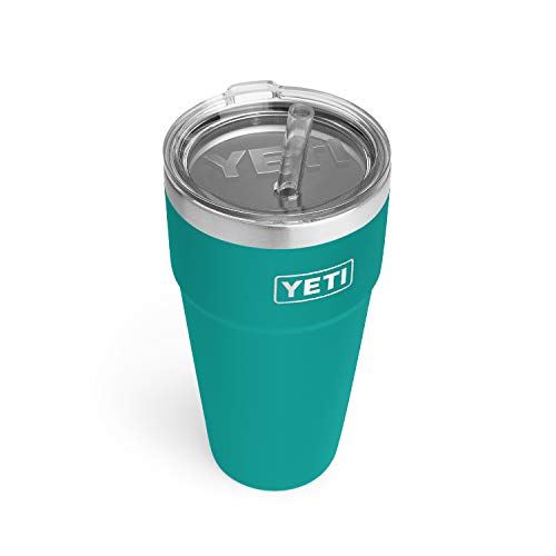 YETI Rambler 26 oz Straw Cup, Vacuum Insulated, Stainless Steel with Straw Lid
