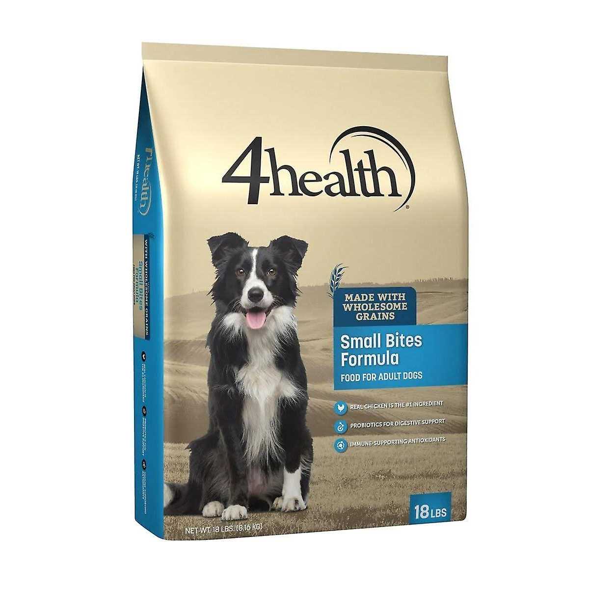 4health with Wholesome Grains Small Bites Adult Chicken Formula Dry Dog Food - Pet Supplies online store