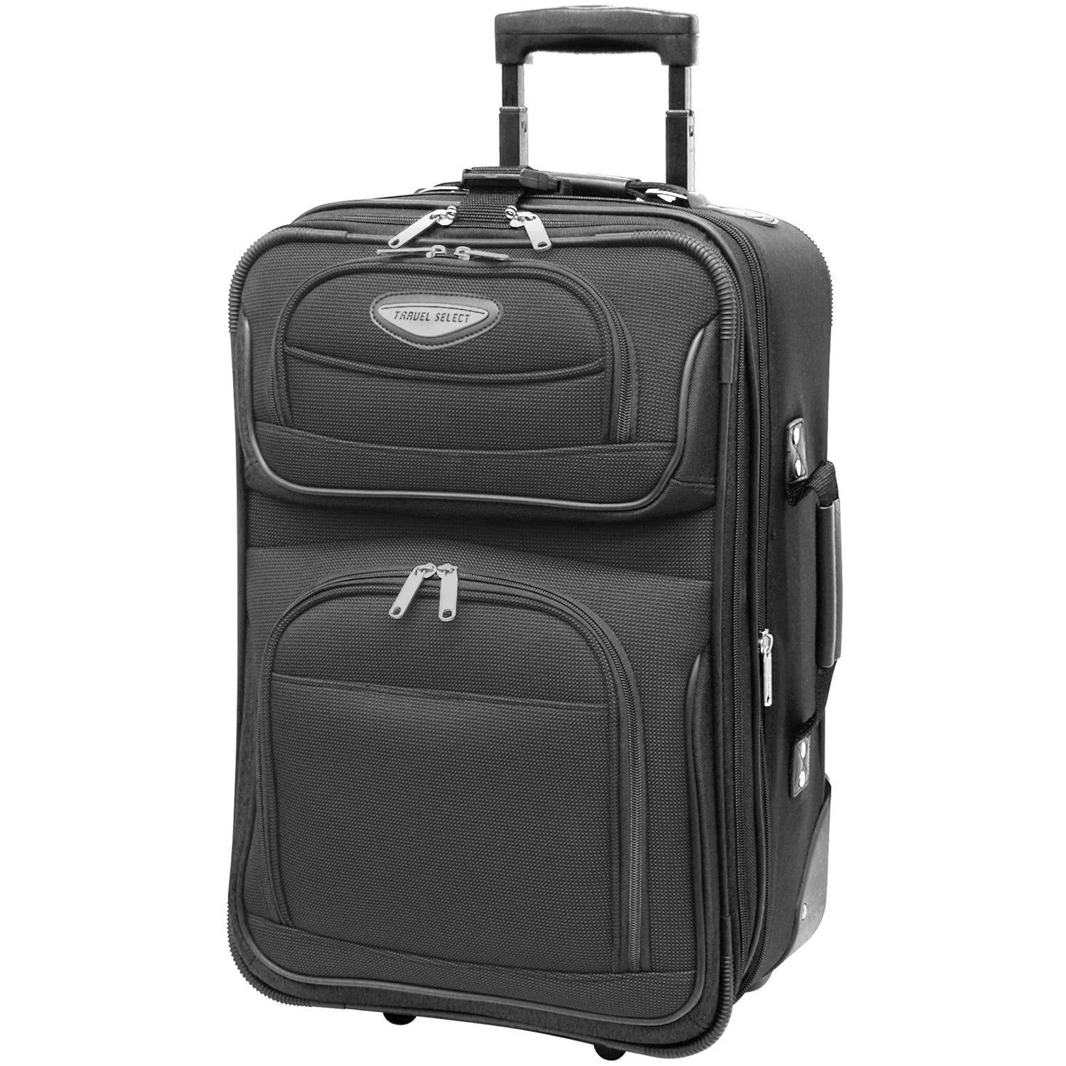 Traveler&s Choice Amsterdam 2-Piece Carry On Luggage Set - Navy