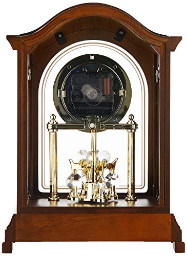 Bulova B1845 Durant Chiming Clock, Walnut
