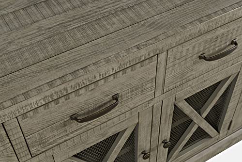 Jofran Telluride Rustic Distressed Pine 70