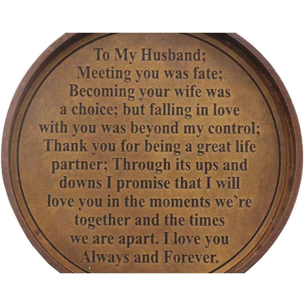 Rii Brand Brass Bronze Color Working Compass with Case for Husband