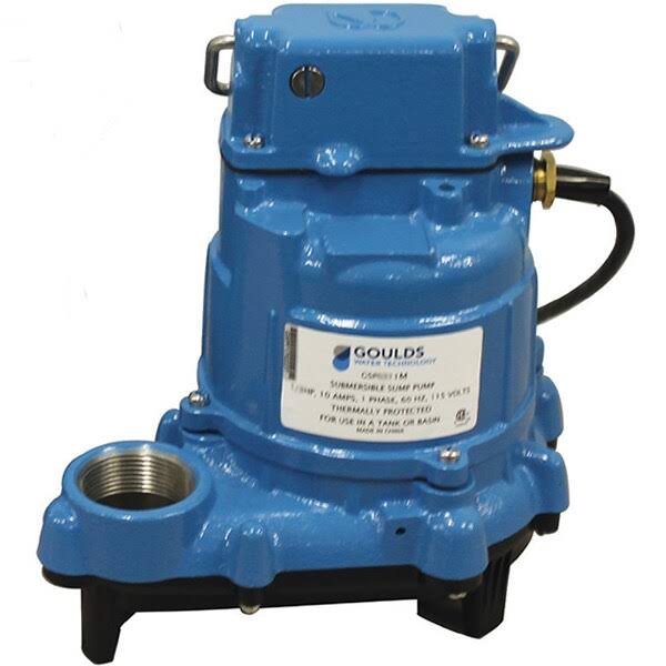 Goulds GSP Series - 1/3 HP Cast Iron Sump/ Effluent Pump GSP0311M