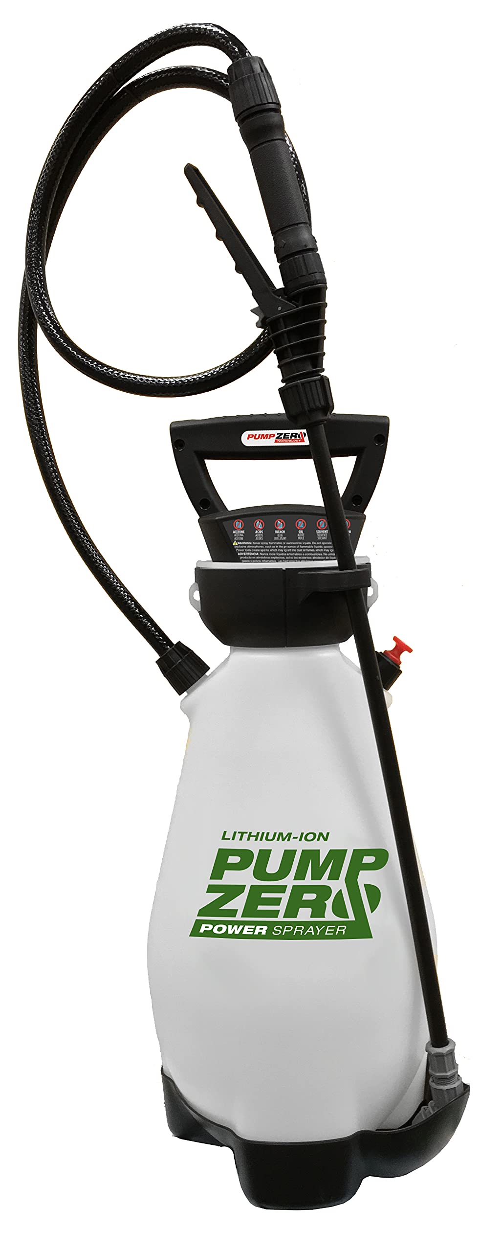 Pump Zero Technology Pump Zero | Garden Sprayer Pump with Power Head Unit | Lawn and Garden | 24 Gallons Per Charge